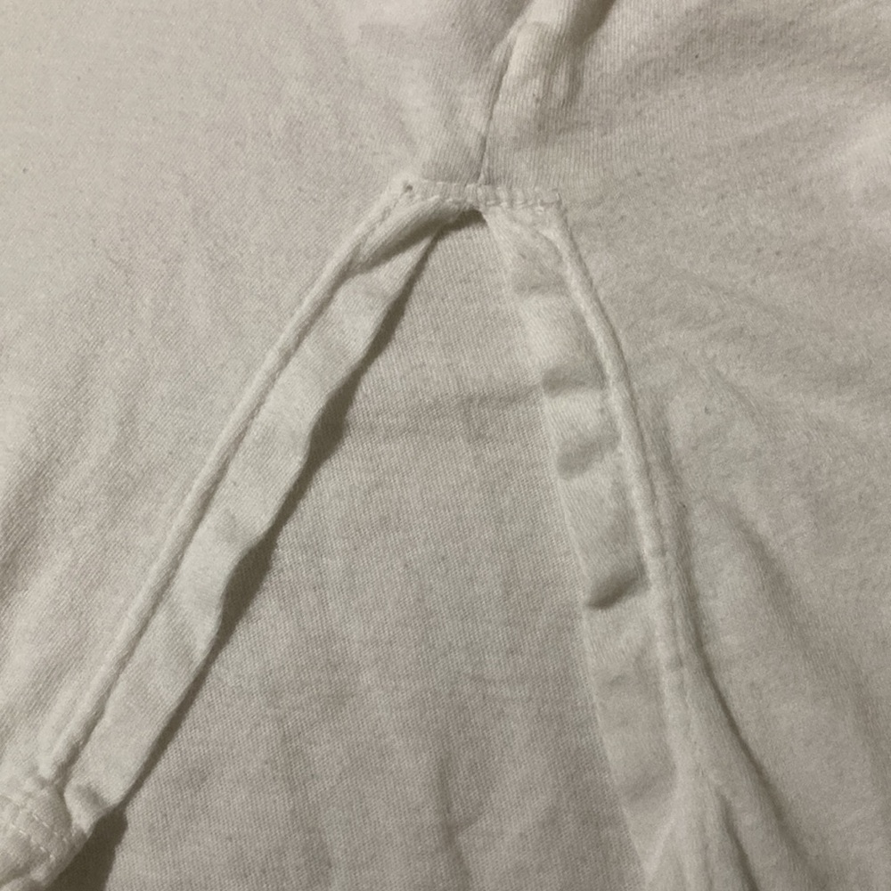 Johnny Was Deep V-Neck Cotton Tee - Picture 11 of 12
